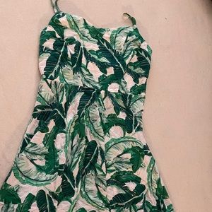 Green Leafy Dress